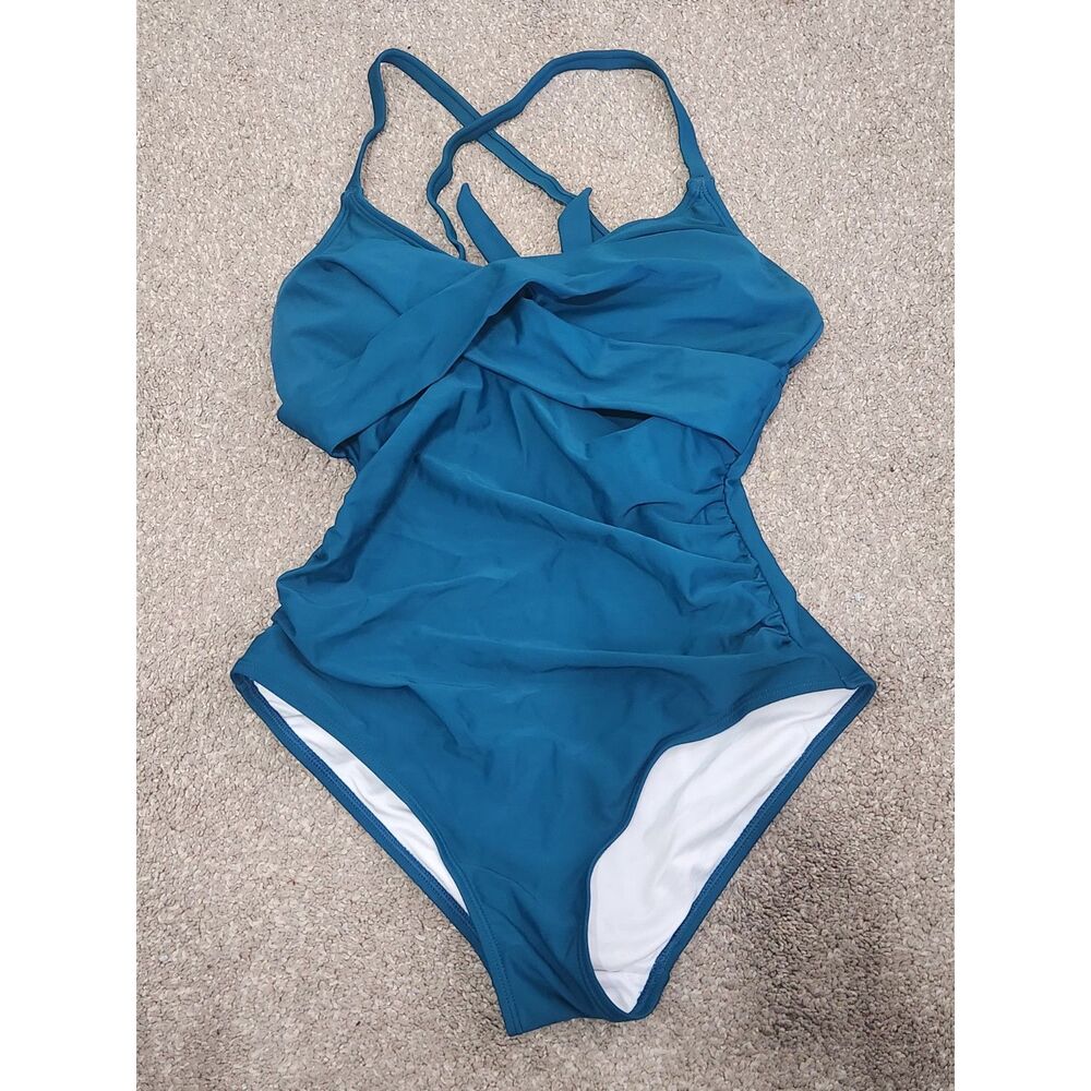 Women's B2prity 1 pc. bathing suit, turquoise
